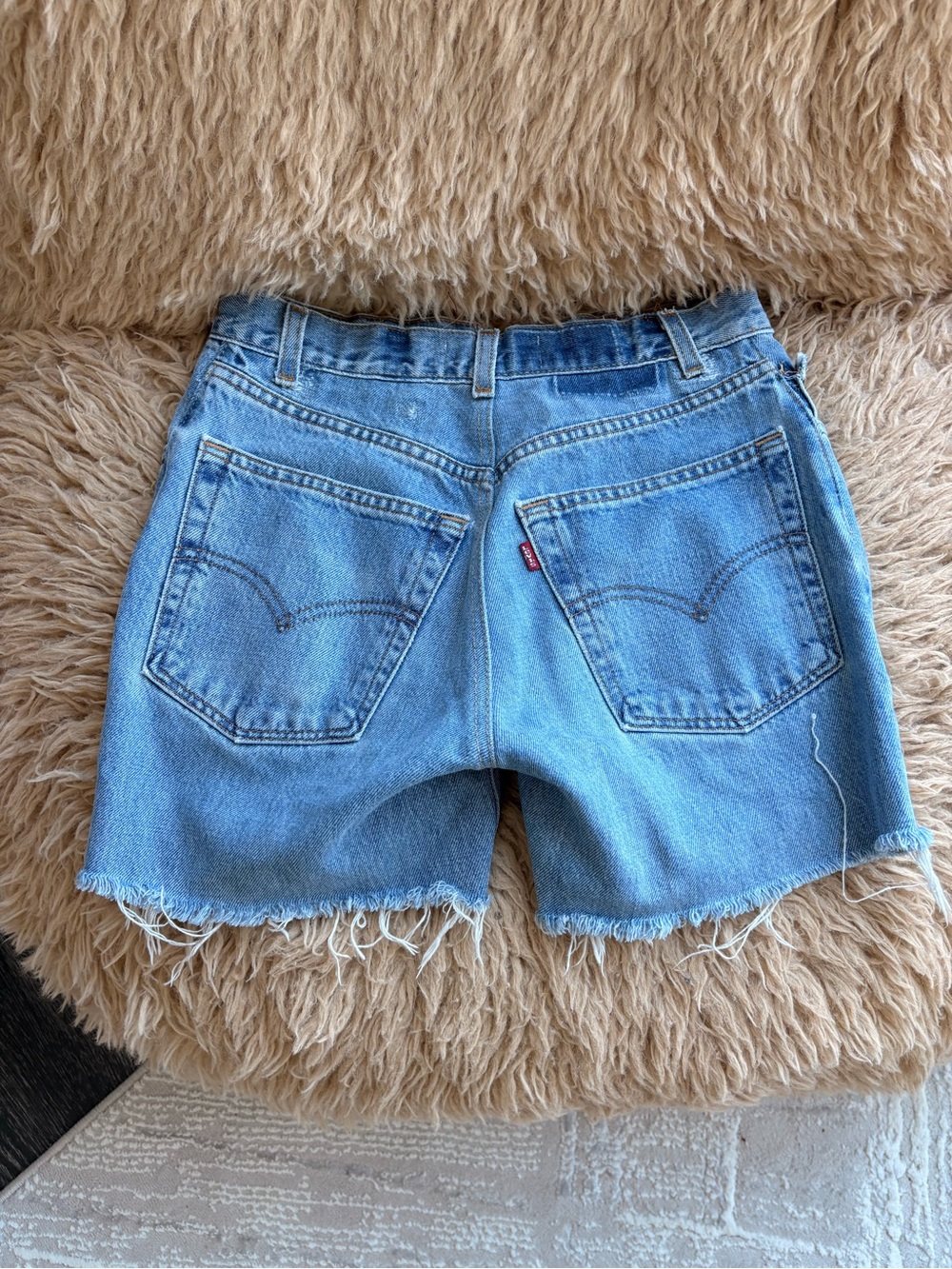 Levi's Medium Blue Vintage Shorts
